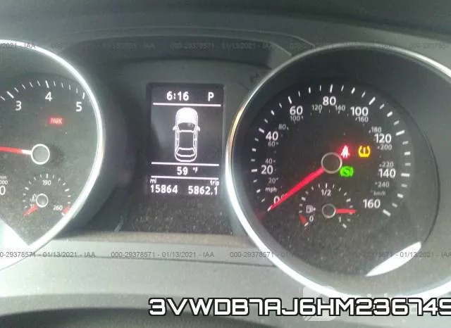 3VWDB7AJ6HM236749 фото 8