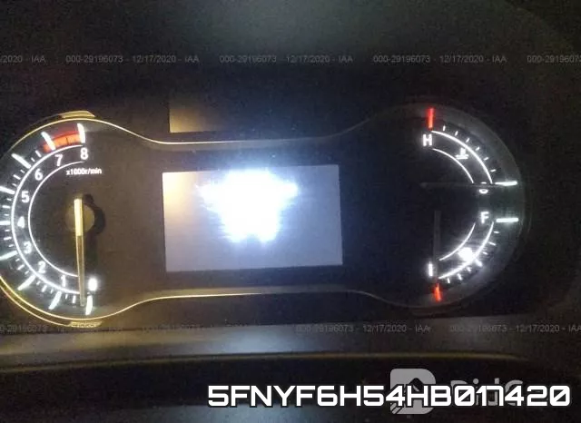 5FNYF6H54HB017420 фото 8