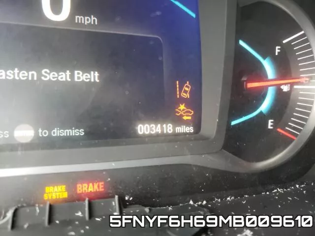 5FNYF6H69MB009610 фото 7