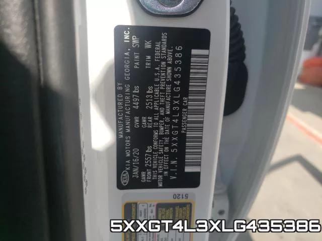 5XXGT4L3XLG435386 фото 2