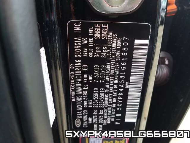 5XYPK4A58LG666807 фото 2