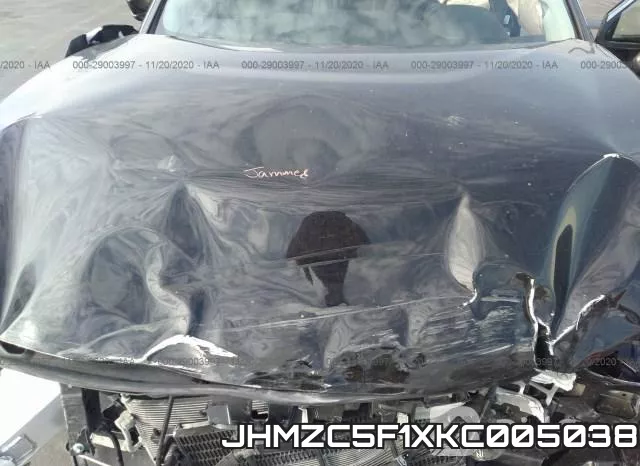 JHMZC5F1XKC005038 фото 2