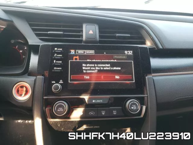 SHHFK7H40LU223910 фото 9