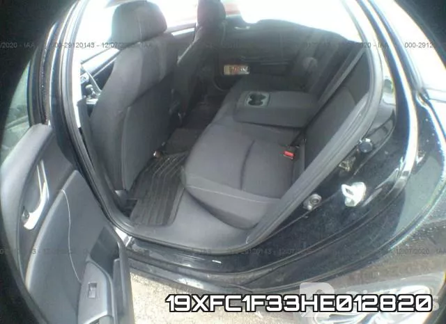 19XFC1F33HE012820 фото 8