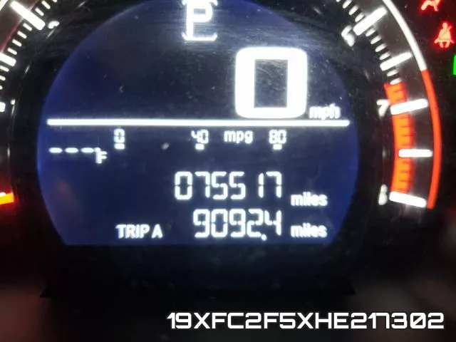 19XFC2F5XHE217302 фото 8