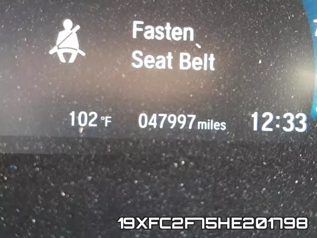 19XFC2F75HE201798 фото 9
