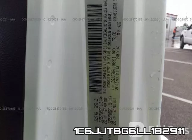 1C6JJTBG6LL182911 фото 10