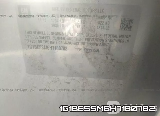 1G1BE5SM6H7180782 фото 10