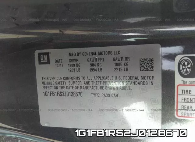 1G1FB1RS2J0128670 фото 10