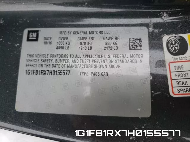 1G1FB1RX7H0155577 фото 2