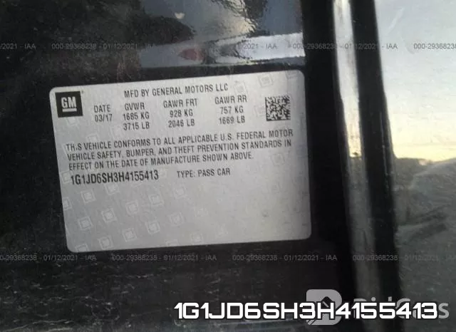 1G1JD6SH3H4155413 фото 9