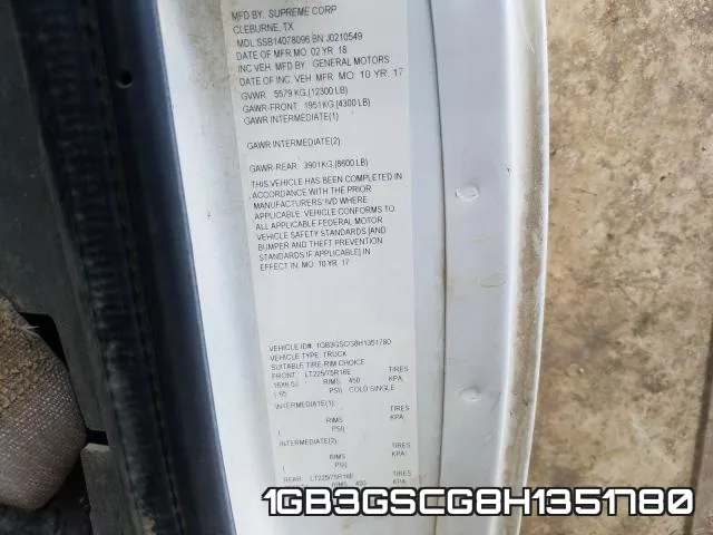 1GB3GSCG8H1351780 фото 2