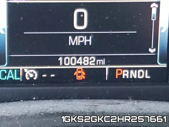 1GKS2GKC2HR257661 фото 7
