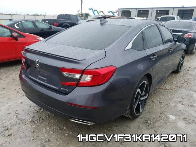 1HGCV1F31KA142071 фото 4