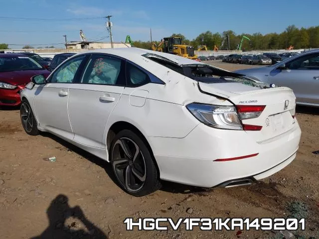 1HGCV1F31KA149201 фото 4