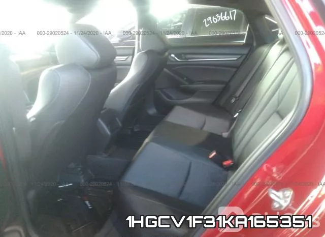 1HGCV1F31KA165351 фото 8