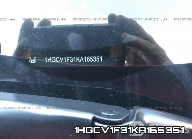 1HGCV1F31KA165351 фото 9