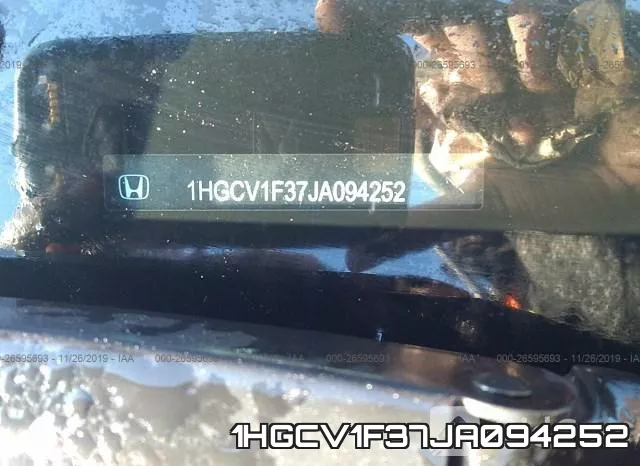 1HGCV1F37JA094252 фото 10