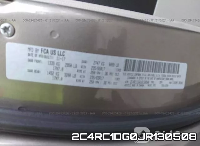 2C4RC1DG0JR130508 фото 8