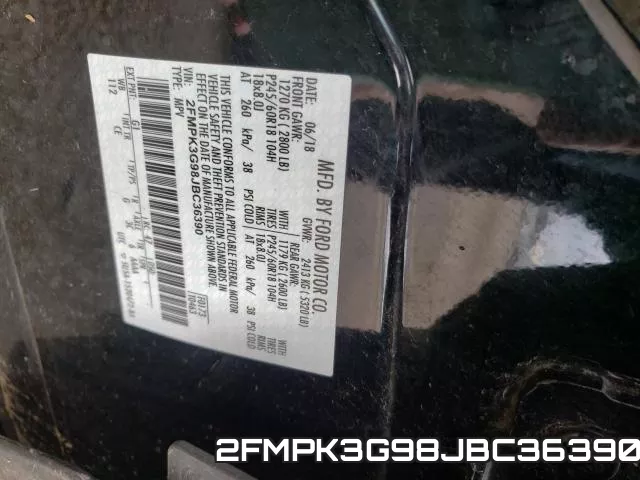 2FMPK3G98JBC36390 фото 2