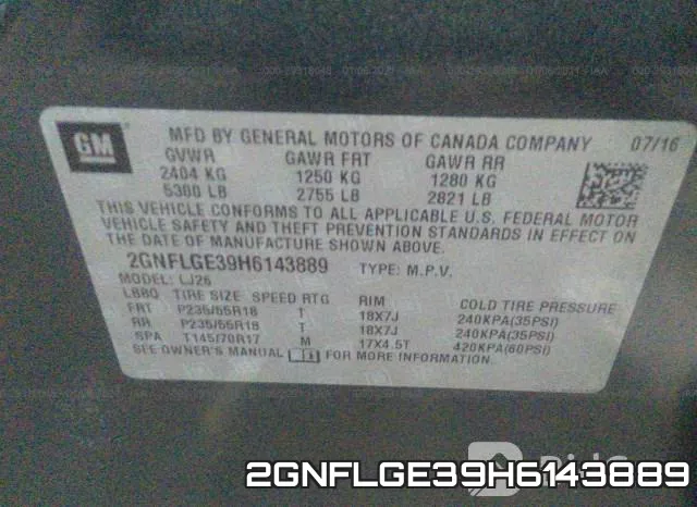 2GNFLGE39H6143889 фото 10