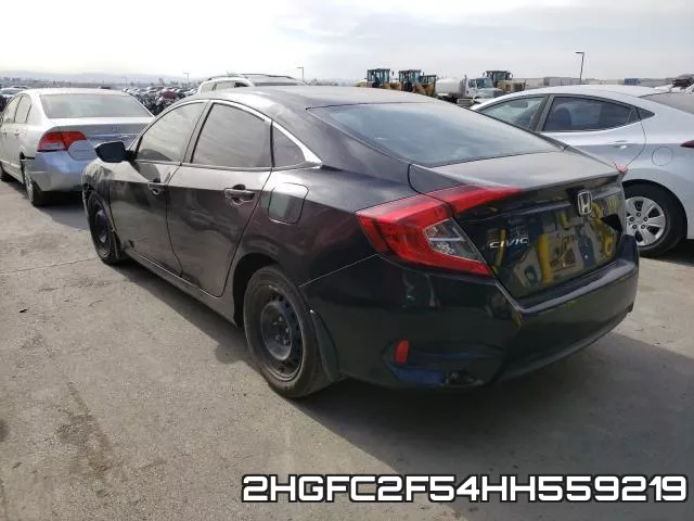 2HGFC2F54HH559219 фото 4