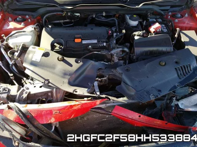 2HGFC2F58HH533884 фото 8
