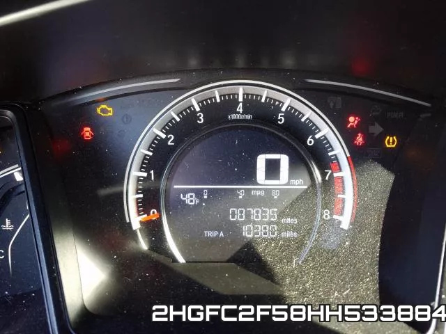 2HGFC2F58HH533884 фото 9