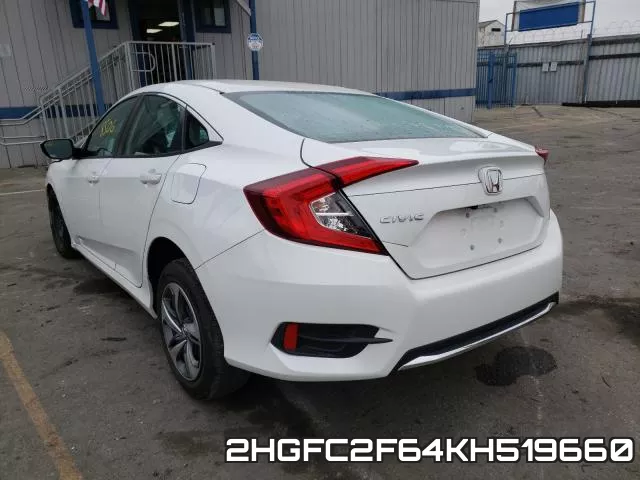 2HGFC2F64KH519660 фото 4