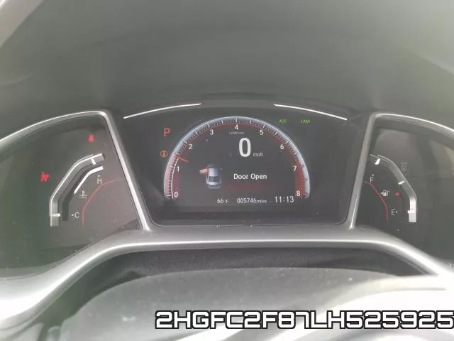 2HGFC2F87LH525925 фото 9