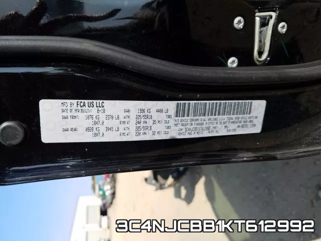 3C4NJCBB1KT612992 фото 2