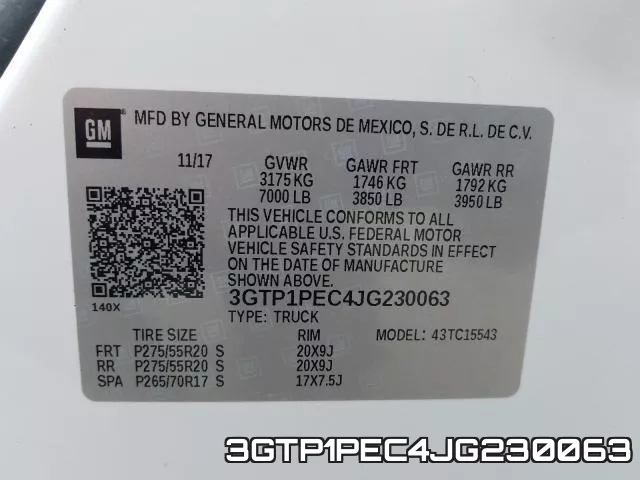 3GTP1PEC4JG230063 фото 2