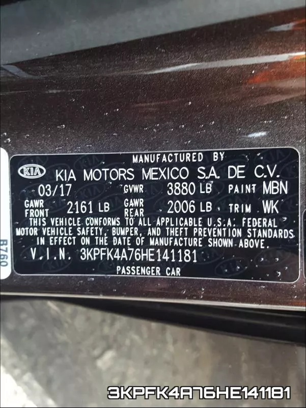 3KPFK4A76HE141181 фото 2