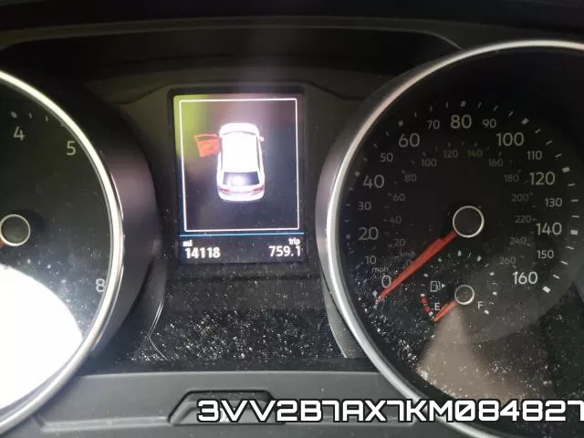 3VV2B7AX7KM084827 фото 8