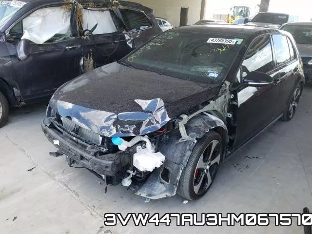 3VW447AU3HM067570 фото 3