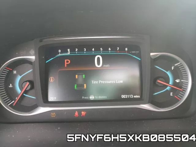 5FNYF6H5XKB085504 фото 8