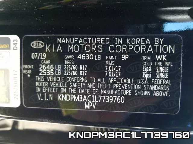 KNDPM3AC1L7739760 фото 2