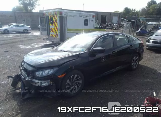 19XFC2F76JE200522 фото 3