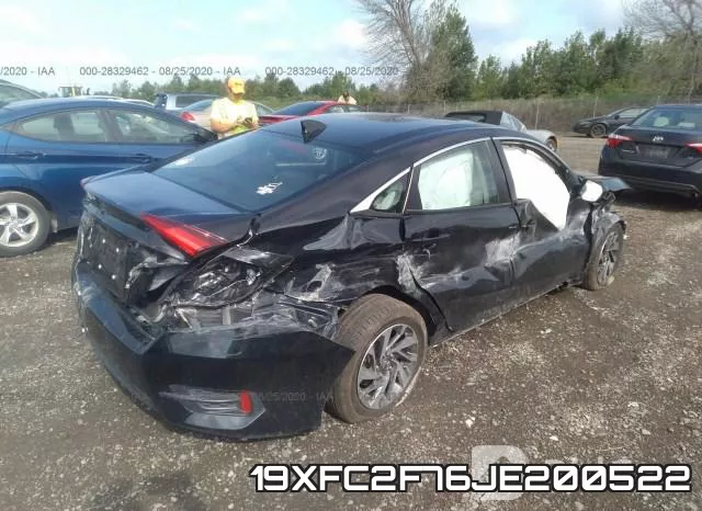 19XFC2F76JE200522 фото 5