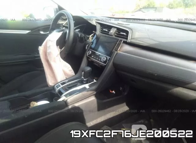 19XFC2F76JE200522 фото 6