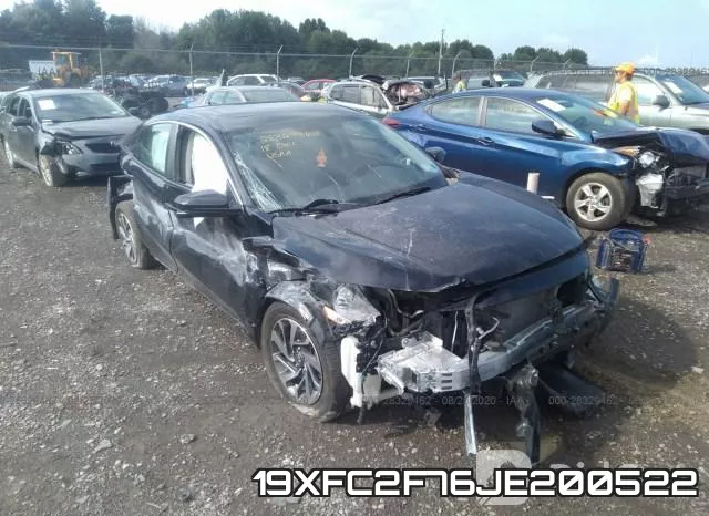19XFC2F76JE200522 фото 7