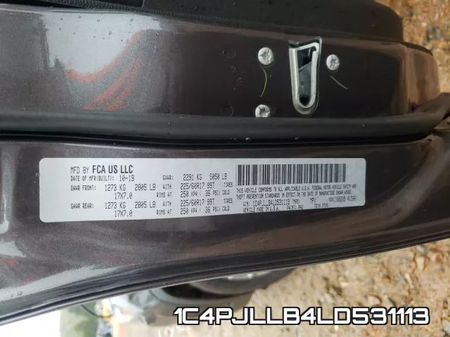 1C4PJLLB4LD531113 фото 2