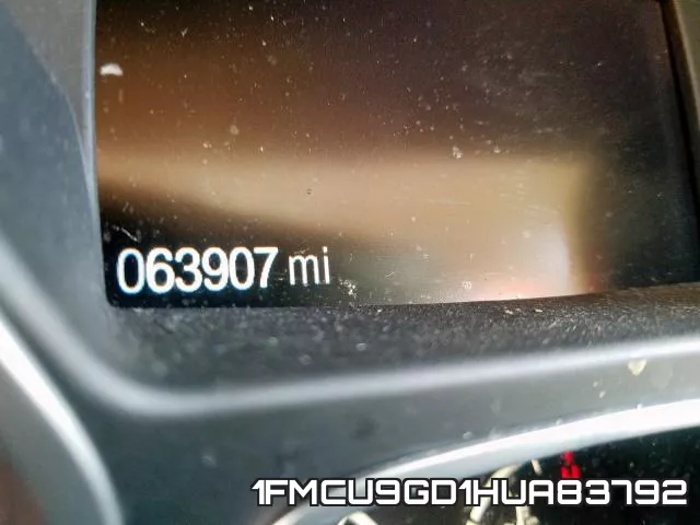 1FMCU9GD1HUA83792 фото 9