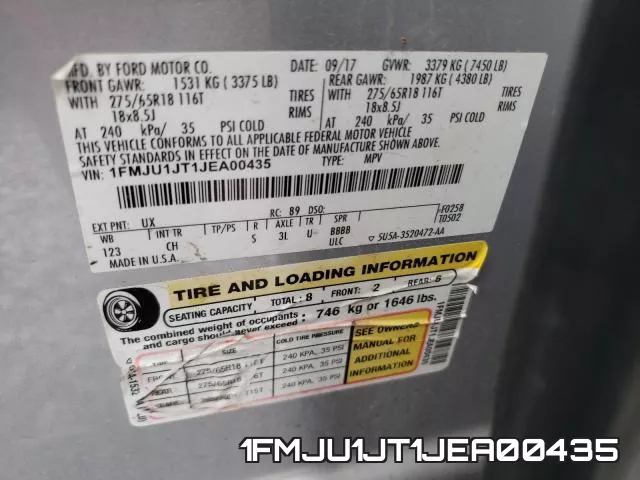 1FMJU1JT1JEA00435 фото 2