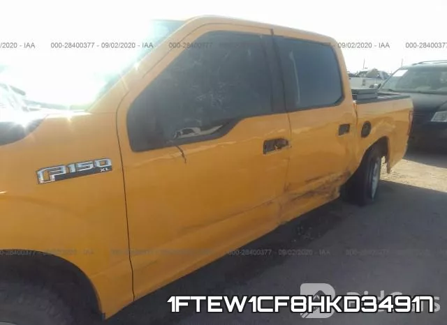 1FTEW1CF8HKD34917 фото 6