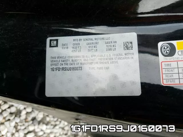 1G1FD1RS9J0160073 фото 2