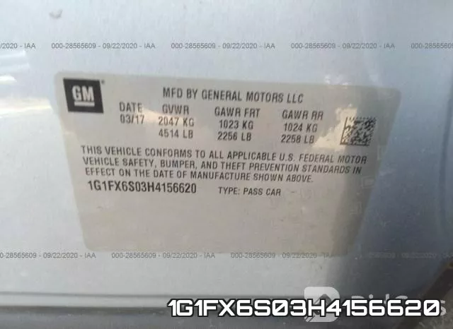 1G1FX6S03H4156620 фото 9