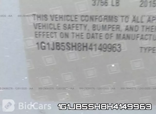 1G1JB5SH8H4149963 фото 10