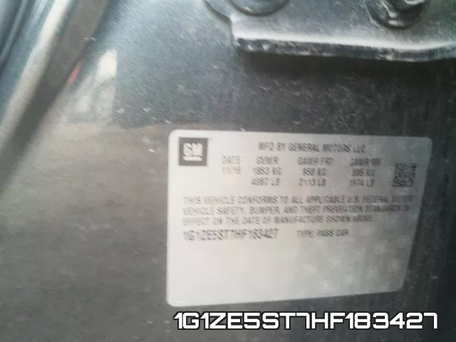 1G1ZE5ST7HF183427 фото 2