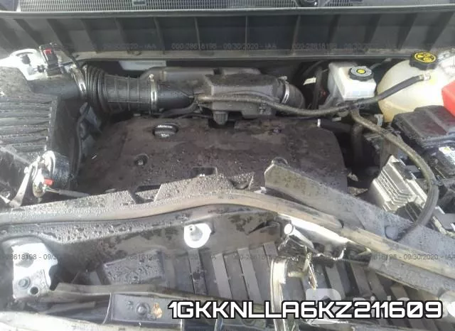 1GKKNLLA6KZ211609 фото 2